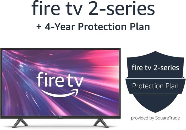 Amazon Fire TV 40" 2-Series HD smart TV with Fire TV Alexa Voice Remote, stream live TV without cable