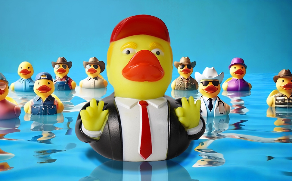 bath toys for kids，donald trump rubber duck，unique rubber ducks,donald trump duck for jeep