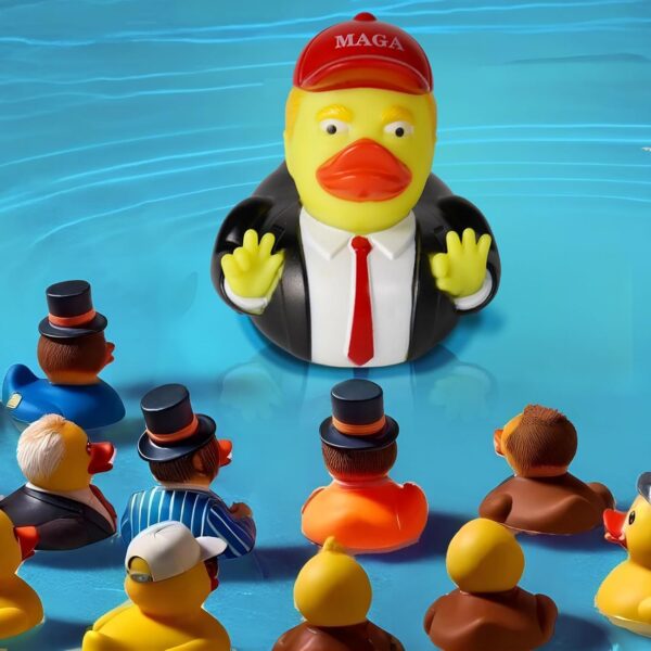 Donald Trump Duck - Trump Rubber Duck for Baby Bath and Jeep Ducking - Fun Trump Ducks for Jeeps and Trump Merchandise Enthusiasts