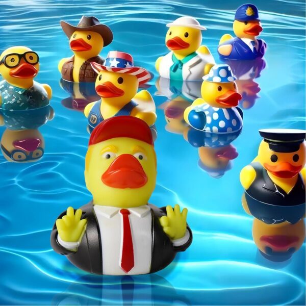 Donald Trump Duck - Trump Rubber Duck for Baby Bath and Jeep Ducking - Fun Trump Ducks for Jeeps and Trump Merchandise Enthusiasts