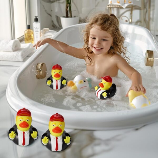 Donald Trump Duck - Trump Rubber Duck for Baby Bath and Jeep Ducking - Fun Trump Ducks for Jeeps and Trump Merchandise Enthusiasts