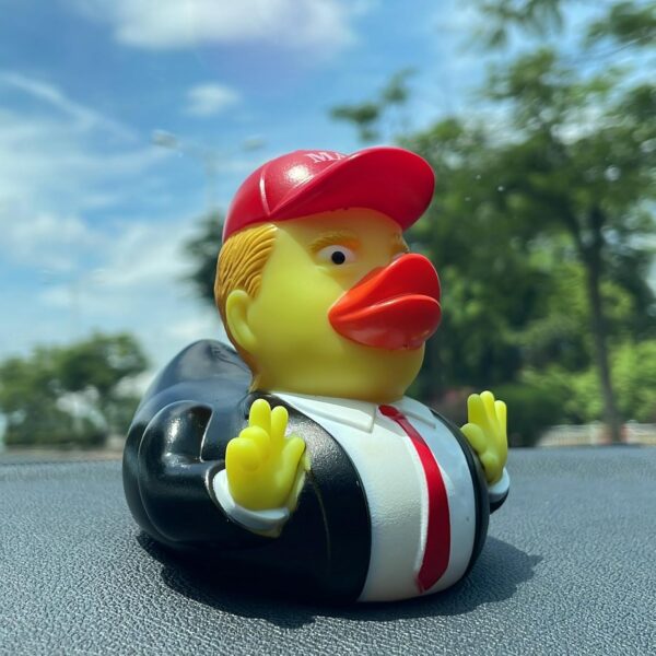 Donald Trump Duck - Trump Rubber Duck for Baby Bath and Jeep Ducking - Fun Trump Ducks for Jeeps and Trump Merchandise Enthusiasts